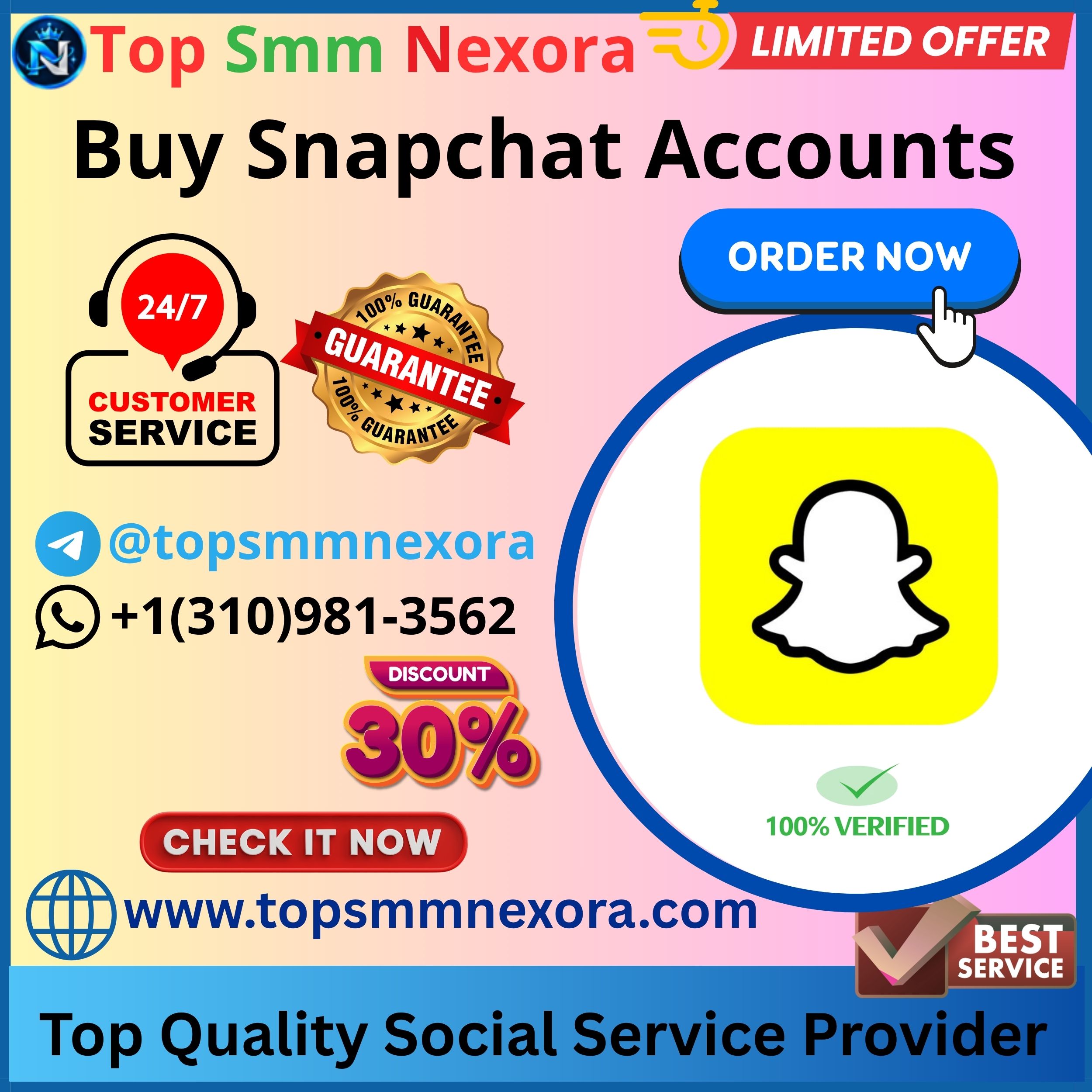 Buy Snapchat Accounts