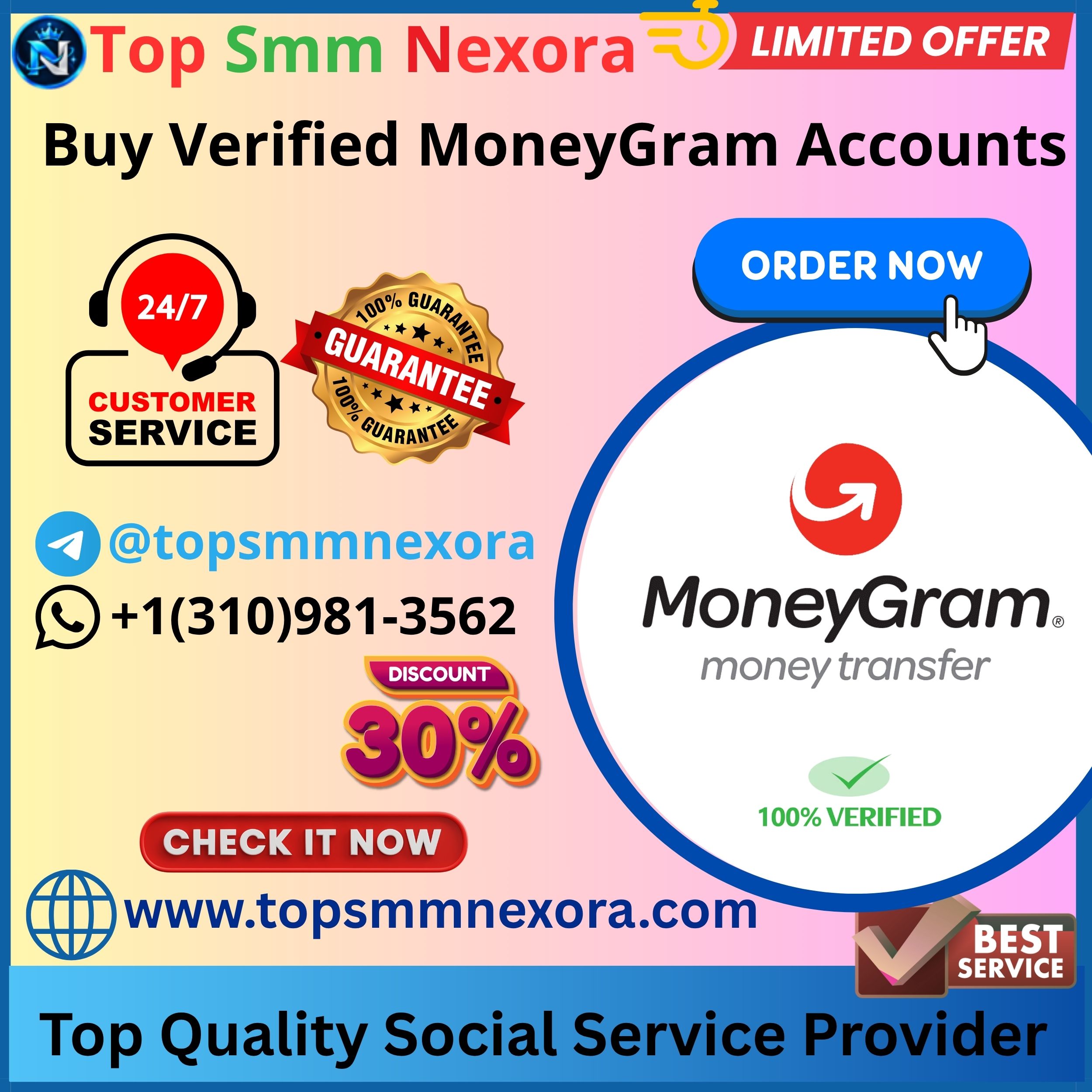 Buy Verified MoneyGram Accounts