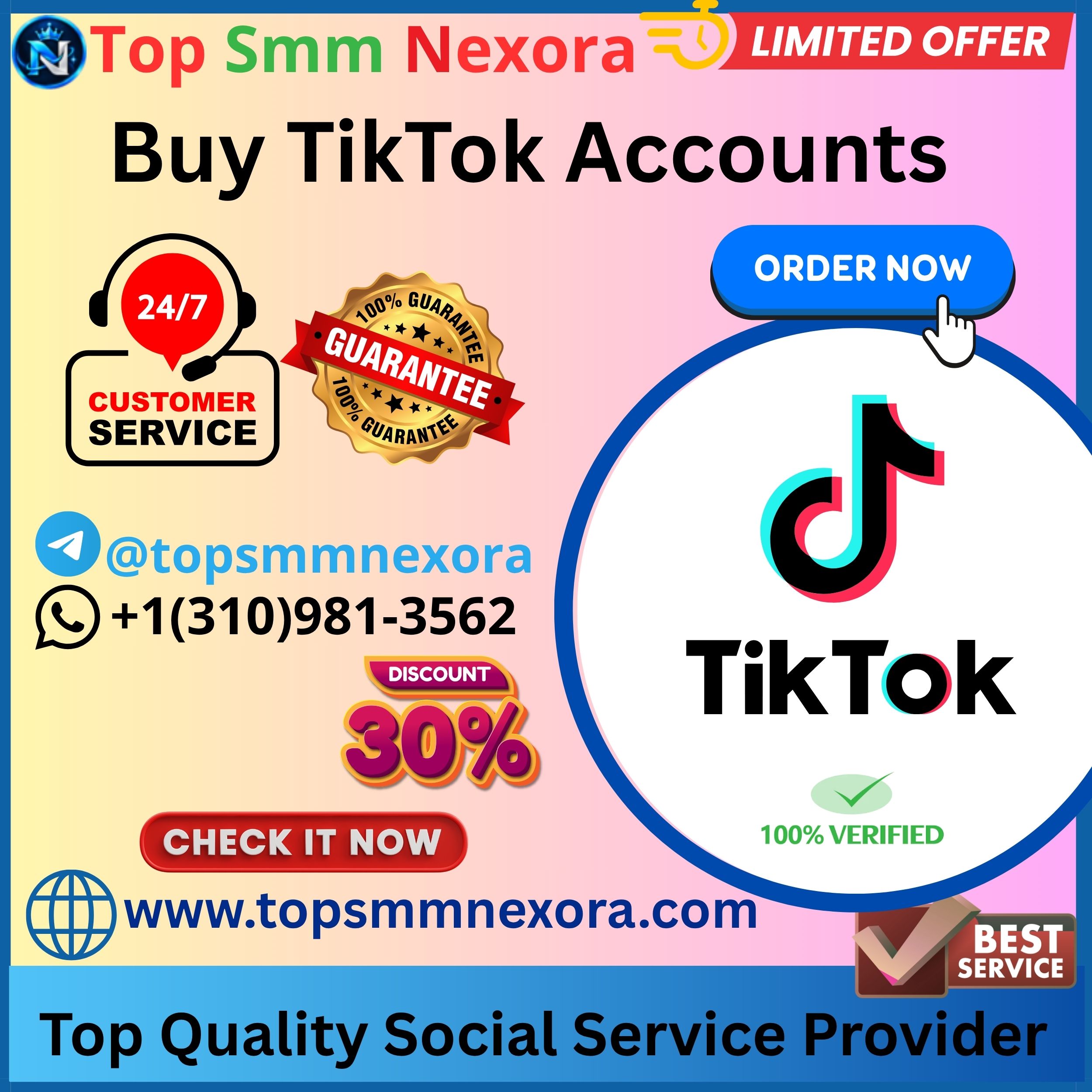 Buy TikTok Accounts