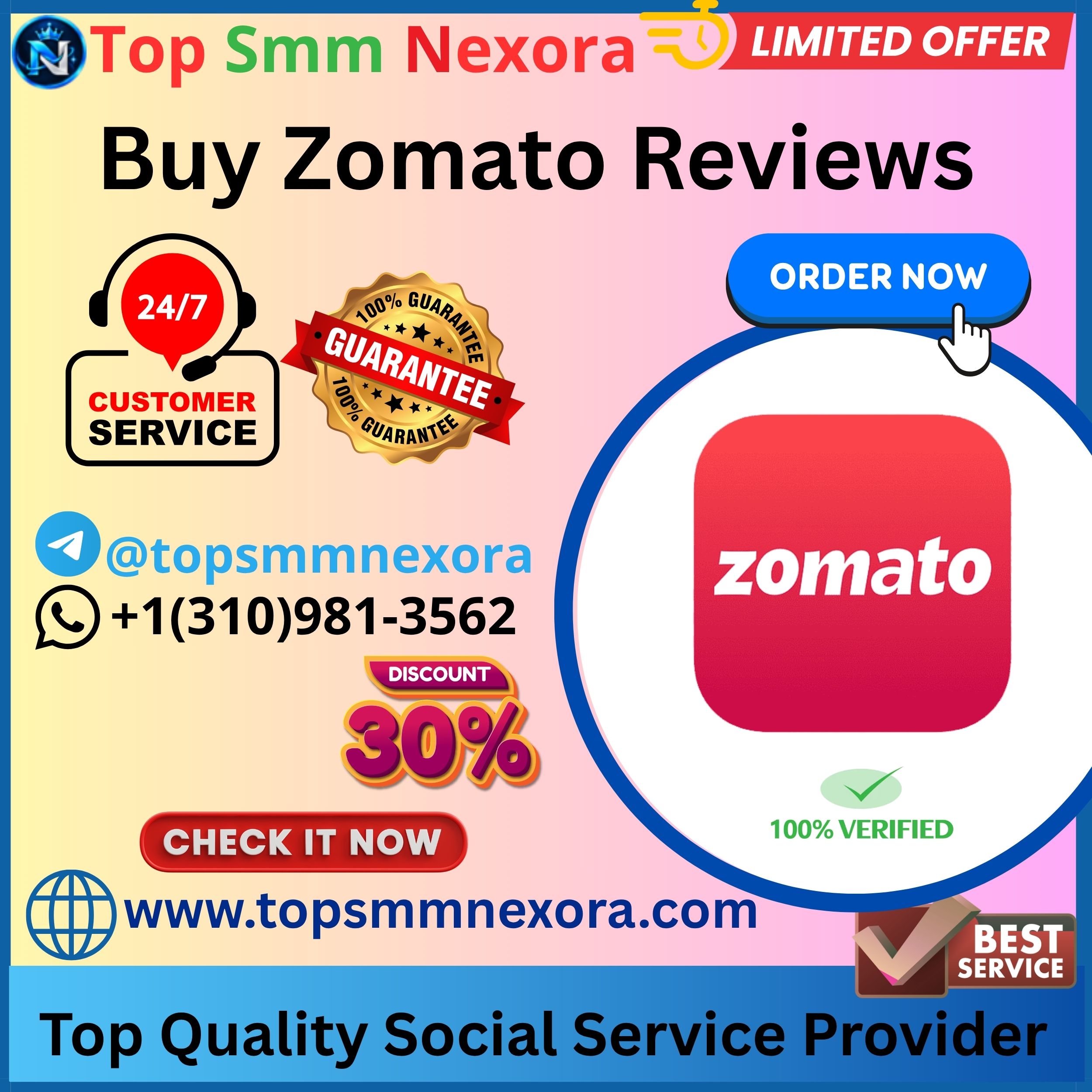 Buy Zomato Reviews